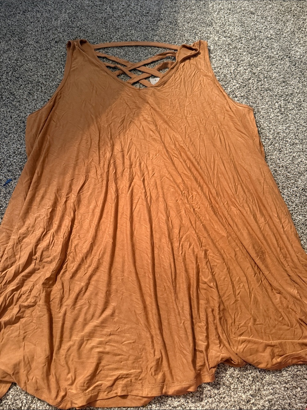 Maurices Women's Burnt Orange Knit Top
